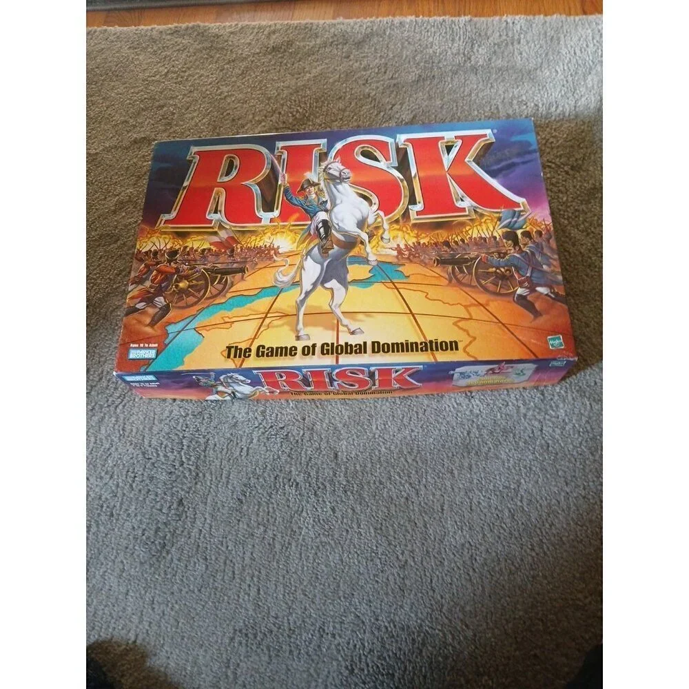 RISK Vintage 1998 The Board Game Global Domination